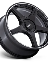 Petrol PE003 P2E Wheel 17x8 5x100/5x120 35mm Gloss Black w/Machined Lip                                     - PE003BD17805L35 - Image 2
