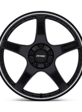 Petrol PE003 P2E Wheel 17x8 5x100/5x120 35mm Gloss Black w/Machined Lip                                     - PE003BD17805L35 - Image 3
