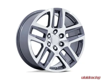 Performance Replicas PR203 Wheel 22x9 6x139.7 28mm Gunmetal Machined - PR203AX22906128