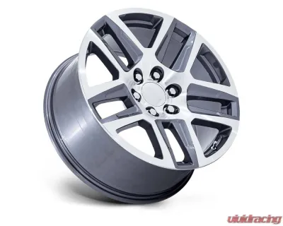 Performance Replicas PR203 Wheel 22x9 6x139.7 28mm Gunmetal Machined - PR203AX22906128