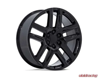 Performance Replicas PR203 Wheel 22x9 6x139.7 28mm Gloss Black - PR203BX22906128