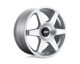 Rotiform R114 SIX Wheel 18x8.5 5x114.3/5x120 35mm Gloss Silver