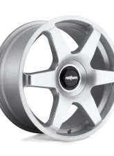 Rotiform R114 SIX Wheel 18x8.5 5x114.3/5x120 35mm Gloss Silver                                     - R114188552+35 - Image 4