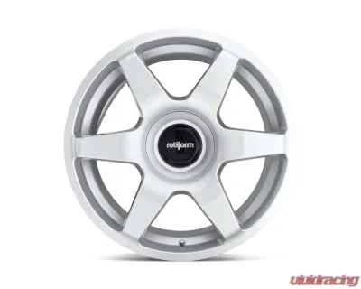 Rotiform R114 SIX Wheel 18x8.5 5x114.3/5x120 35mm Gloss Silver - R114188552+35