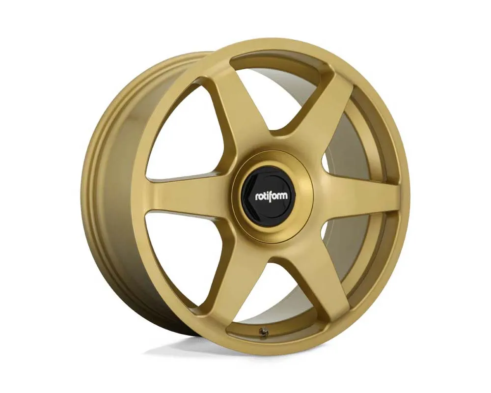 Rotiform R118 SIX Wheel 19x8.5 5x108/5x114.3 45mm Matte Gold - R118198502+45