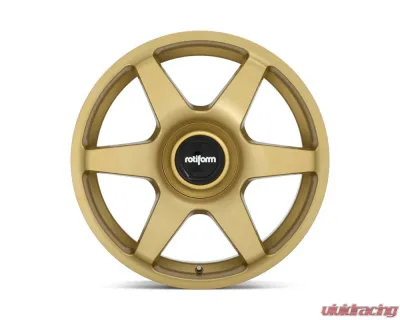 Rotiform R118 SIX Wheel 19x8.5 5x108/5x114.3 45mm Matte Gold - R118198502+45
