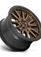 FUEL D681 Rebel Wheel 22x9 6x135 20mm Matte Bronze Black Bead Ring                                     - D68122908957 - Image 2
