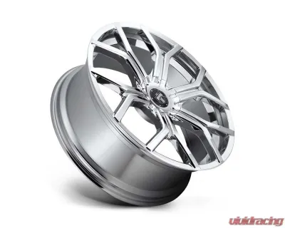 DUB S207 Royalty Wheel 22x9.5 Blank 40mm Chrome Plated - S207229500+40D