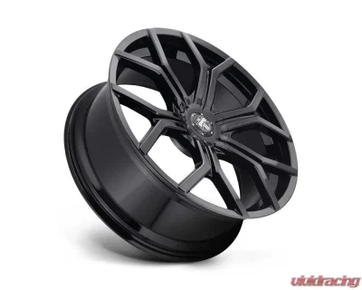 DUB 1PC S208 Royalty Wheel 24x9.5 Blank +20mm Gloss Black - S208249500+20D