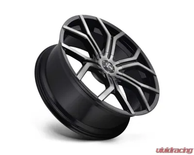 DUB S209 Royalty Wheel 22x9.5 Blank 33mm Gloss Machined Double Dark Tint - S209229500+33D