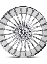 DUB S140 Suave Wheel 24x9.5 Blank 10mm Chrome Plated                                     - S140249500+10D - Image 2