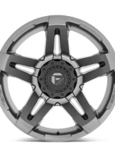 FUEL D764 SFJ Wheel 20x10 6x135/6x139.7 -18mm Matte Gun Metal                                     - D76420009847 - Image 3