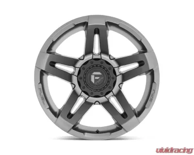 FUEL D764 SFJ Wheel 20x10 6x135/6x139.7 -18mm Matte Gun Metal - D76420009847