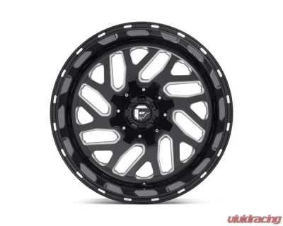 FUEL D581 Triton Black & Milled 1-Piece Cast Wheel 20x12 5x114.3 | 5x127 -43mm - D58120202647