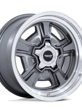 American Racing Vintage VN517 Marauder Wheel 20x10 5x139.7 6mm Anthracite w/Diamond Cut Lip                                     - VN517AD20108506 - Image 3