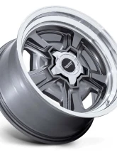 American Racing Vintage VN517 Marauder Wheel 20x10 5x139.7 6mm Anthracite w/Diamond Cut Lip                                     - VN517AD20108506 - Image 2