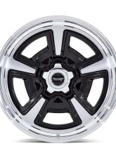 American Racing Vintage VN517 Marauder Wheel 20x8.5 5x120.65 6mm Gloss Black Machined w/Diamond Cut Lip                                     - VN517BD20853406 - Image 3
