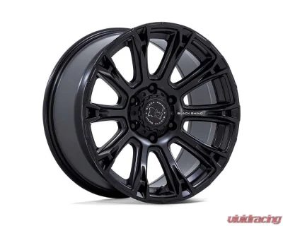 Black Rhino BR020 Diamondback 17x8.5 5x114.3 25mm Matte Black - BR020MX17851225