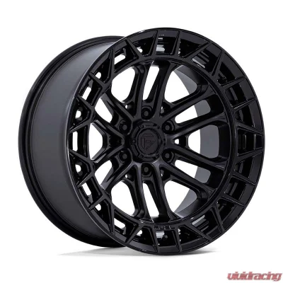 FUEL Off-Road Wheels FC874 Celsius 17x9 6x135 1mm Matte Black w/Gloss Black Lip - FC874MB17906301