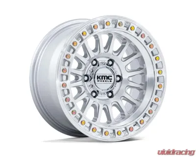 KMC KM552 IMS 20x9 8x170 0mm Gloss Silver w/Machined Face - KM552SD20908700