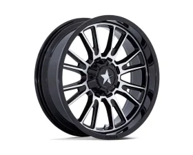 MSA Offroad Wheels M51 Thudnerlips Wheel 24x7 5x114.3 0 Gloss Black Machined