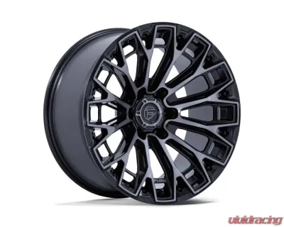 FUEL Off-Road FC882 Trax Wheel 17x9 6x135 1 Gloss Black Machined Face Dark Tinted Clear - FC882BT17906301