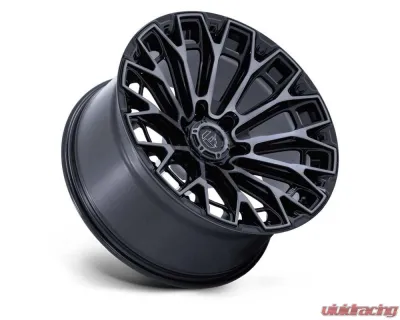 FUEL Off-Road FC882 Trax Wheel 17x9 6x135 -12 Gloss Black Machined Face Dark Tinted Clear - FC882BT17906312N