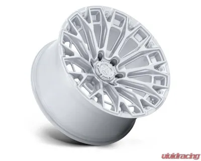 FUEL Off-Road FC882 Trax Wheel 20x10 8x165.1 -18 Gloss Silver W/ Machined Face - FC882SD20108018N