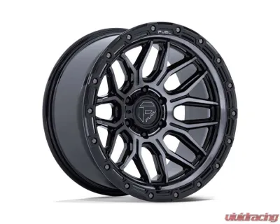 FUEL Off-Road Wheels FC881 Surge Wheel 17x9 6x139.7 20mm Gloss Black Machined w/Gray Tint - FC881BT17906820