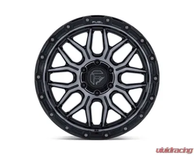 FUEL Off-Road Wheels FC881 Surge Wheel 17x9 6x139.7 20mm Gloss Black Machined w/Gray Tint - FC881BT17906820