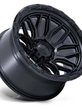 FUEL Off-Road Wheels FC881 Surge Wheel 20x9 6x139.7 20mm Matte Black w/Gloss Black Lip                                     - FC881MB20906820 - Image 2