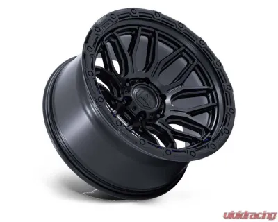 FUEL Off-Road Wheels FC881 Surge Wheel 20x9 6x139.7 20mm Matte Black w/Gloss Black Lip - FC881MB20906820