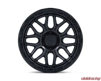 FUEL Off-Road Wheels FC881 Surge Wheel 20x9 6x139.7 20mm Matte Black w/Gloss Black Lip - FC881MB20906820
