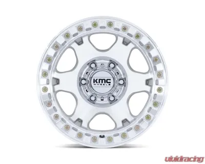 KMC Wheels KM238 VI Beadlock Wheel 17x9 5x127 -12mm Machined - KM238DX17905012N