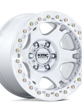 KMC Wheels KM238 VI Beadlock Wheel 17x9 6x139.7 -12mm Machined                                     - KM238DX17906012N - Image 3