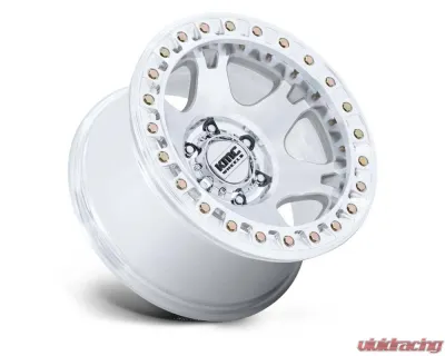 KMC Wheels KM238 VI Beadlock Wheel 17x9 0x0 -12mm Machined - KM238DX17900M12N