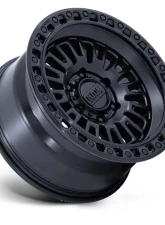 KMC Wheels KM554 Aztec Wheel 17x8.5 6x135 0mm Matte Black w/Gloss Black Lip                                     - KM554MB17856300 - Image 2