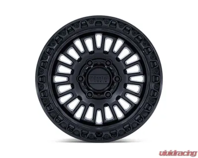 KMC Wheels KM554 Aztec Wheel 17x8.5 6x135 0mm Matte Black w/Gloss Black Lip - KM554MB17856300