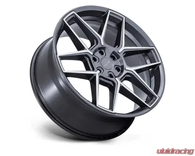 Niche Wheels NC281 Rise Wheel 24x10 6x139.7 30mm Anthracite w/Machined Face - NC281AD24106830