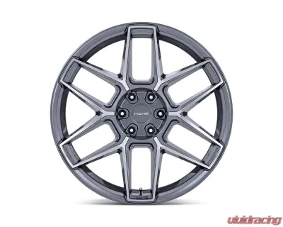 Niche Wheels NC281 Rise Wheel 24x10 6x139.7 30mm Anthracite w/Machined Face - NC281AD24106830