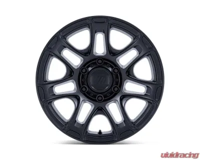 Pro Comp PA204 Roughneck Wheel 17x8 6x114.3 20mm Matte Black - PA204MX17806420