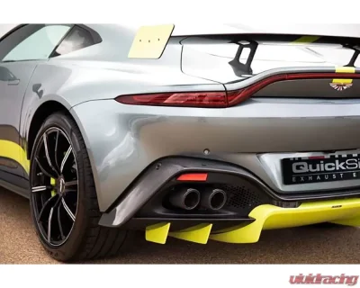 Quicksilver Carbon-Tip Quad Sport Exhaust with Sound Architect Aston Martin Vantage 2018+ - AS247S