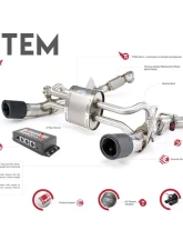 Quicksilver Sport Exhaust System with Sound Architect Bentley Continental GT W12 2018+                                     - BE222S - Image 8