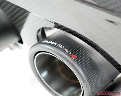 Quicksilver OPF-Back Exhaust Inc. Carbon Diffuser w/ Sound Architect Valve Control & Carbon Tailpipes BMW M4 G82/G83 2021+ - BM400S