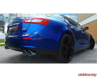 Quicksilver Sport Stainless Steel Exhaust System with Valves Maserati Ghibli S | Q4 Petrol 2014-2019 - MT117S