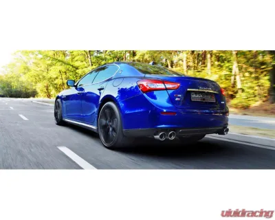 Quicksilver Sport Stainless Steel Exhaust System with Valves Maserati Ghibli S | Q4 Petrol 2014-2019 - MT117S