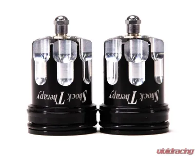Shock Therapy 2.5" Machined Standard Length Billet Reservoir Caps - 418-1000-23