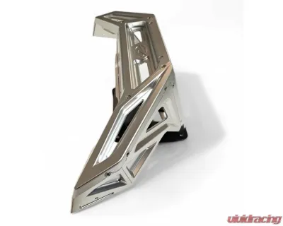 Elektric Offroad Designs Anodized Clear Billet Front Winch Bumper Polaris Rzr Pro R/ Turbo R 2022+ - FWB610031