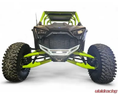 Elektric Offroad Designs Anodized Clear Billet Front Winch Bumper Polaris Rzr Pro R/ Turbo R 2022+ - FWB610031
