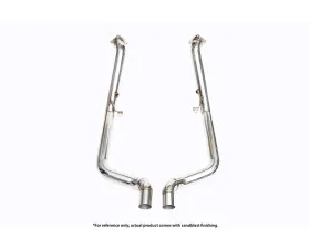 IPE SS Cat Back System w/Chrome Silver Tips & Remote Porsche 970.2 Panamera S | Panamera 4S 2013-2016